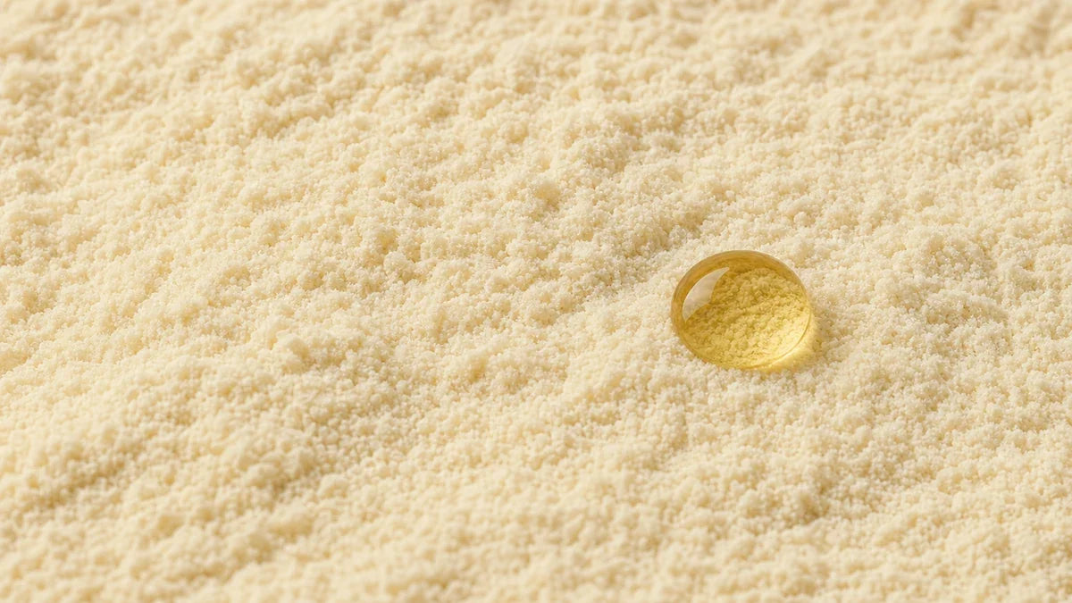 A close macro of lipase